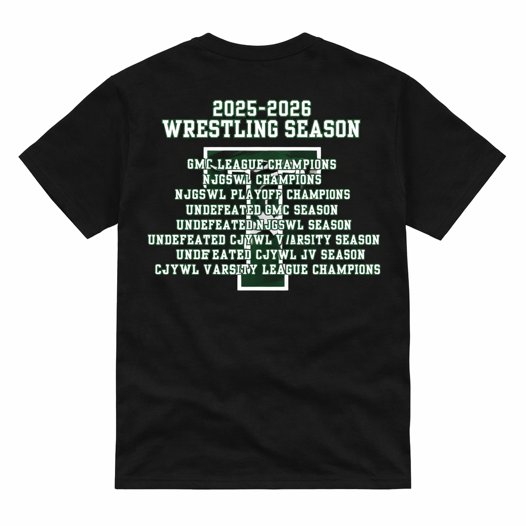 South Plainfield Tigers Wrestling – 2025–2026 ADULT Championship Tee
